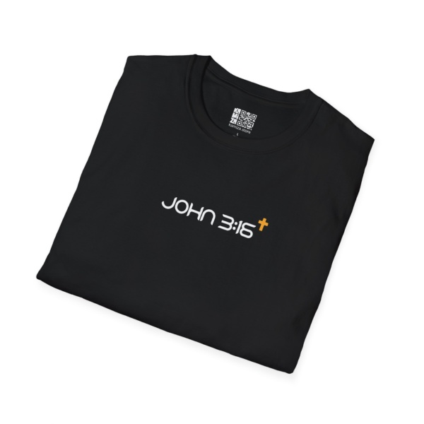 John 3:16 Unisex Softstyle T-Shirt - Image 9