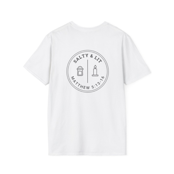 Salty & Lit 2.0 Unisex Softstyle T-Shirt - Image 2