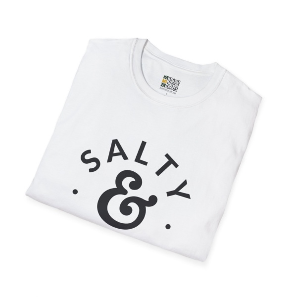 Salty & Lit 1.0 Unisex Softstyle T-Shirt - Image 4