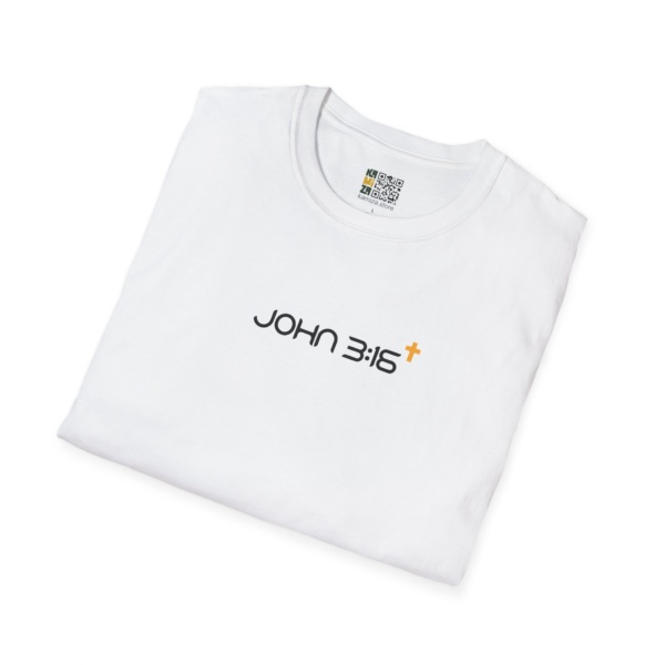 John 3:16 Unisex Softstyle T-Shirt - Image 4