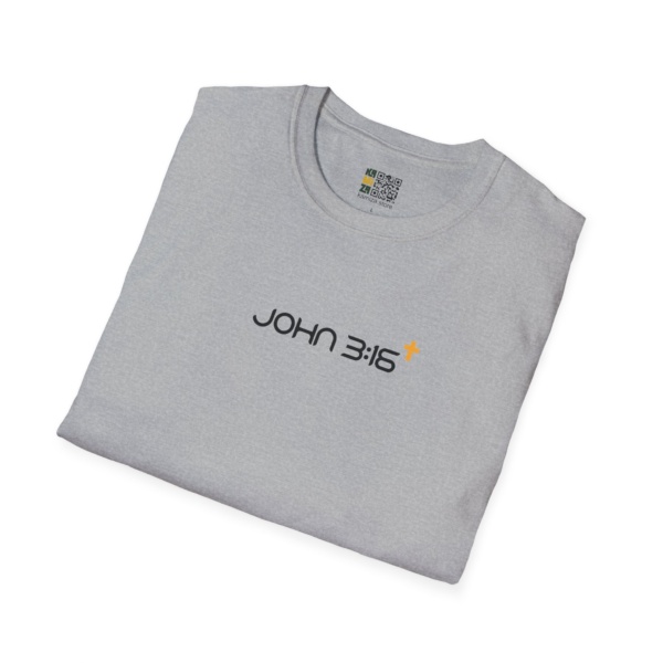 John 3:16 Unisex Softstyle T-Shirt - Image 14